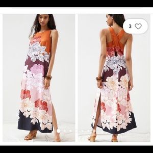 Maeve Anthropology Floral Maxi Dress